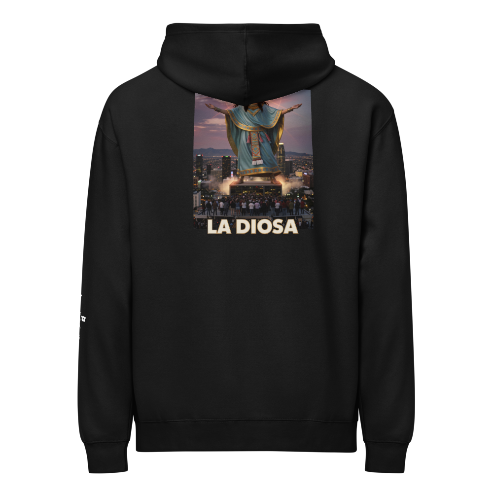 La Diosa box hoodie