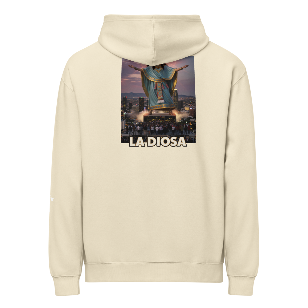 La Diosa box hoodie
