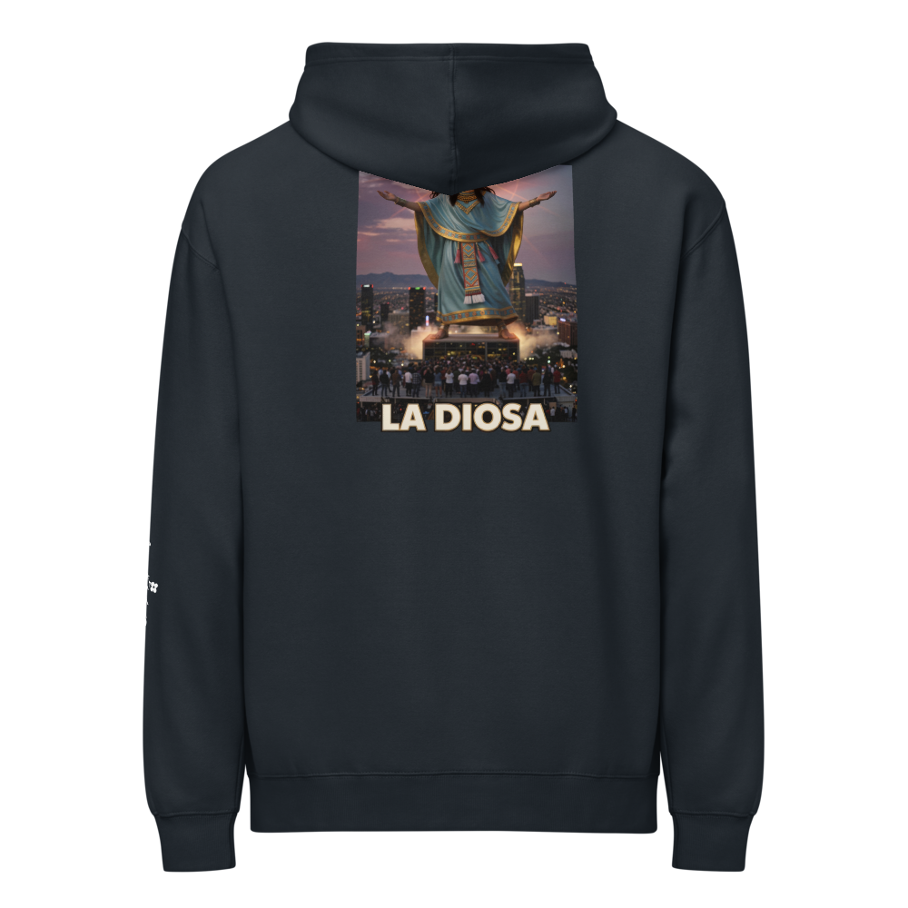 La Diosa box hoodie