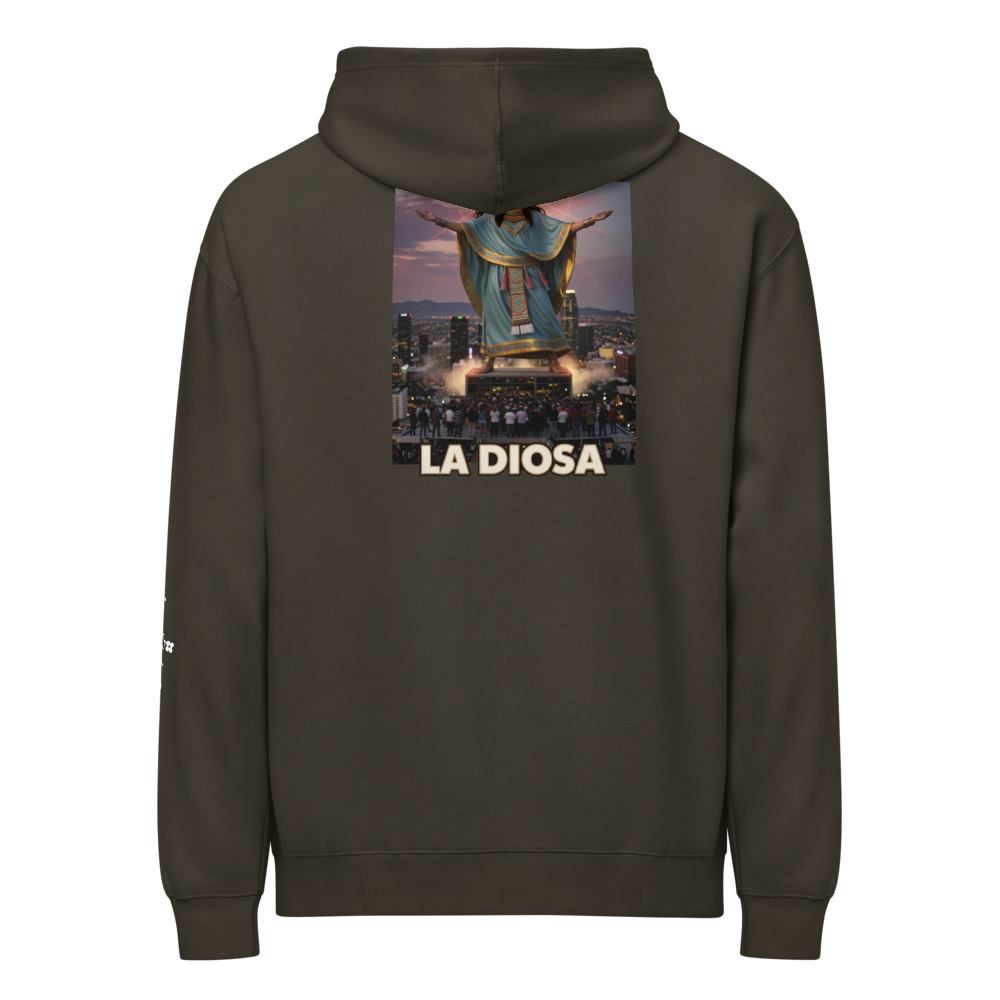 La Diosa box hoodie