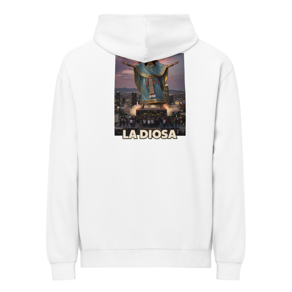 La Diosa box hoodie